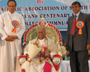 Mangalore: Aloysians honor New Bishop Dr Francis Serrao of Shimoga